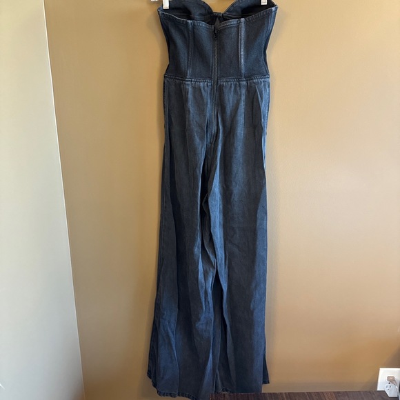 Ksenia Schnaider Denim Strapless romper Medium - Picture 5 of 7